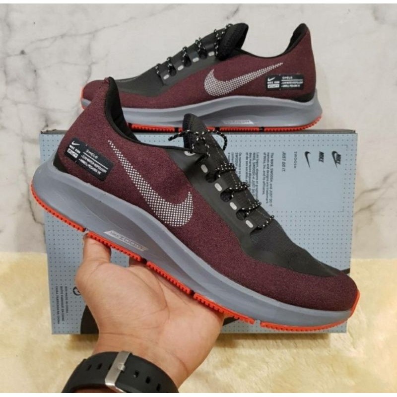 Sepatu Nike Zoom Pegasus 35 Shield Maroon