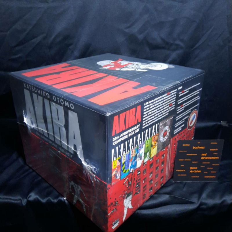 (Ready Stock) Akira 35th Anniversary Box Set Katsuhiro Otomo (Hardcover)