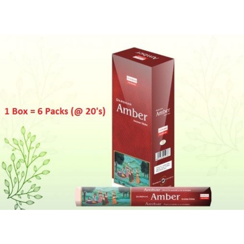 Dupa / Hio India Wangi Harum Darshan Amber Hexagonal