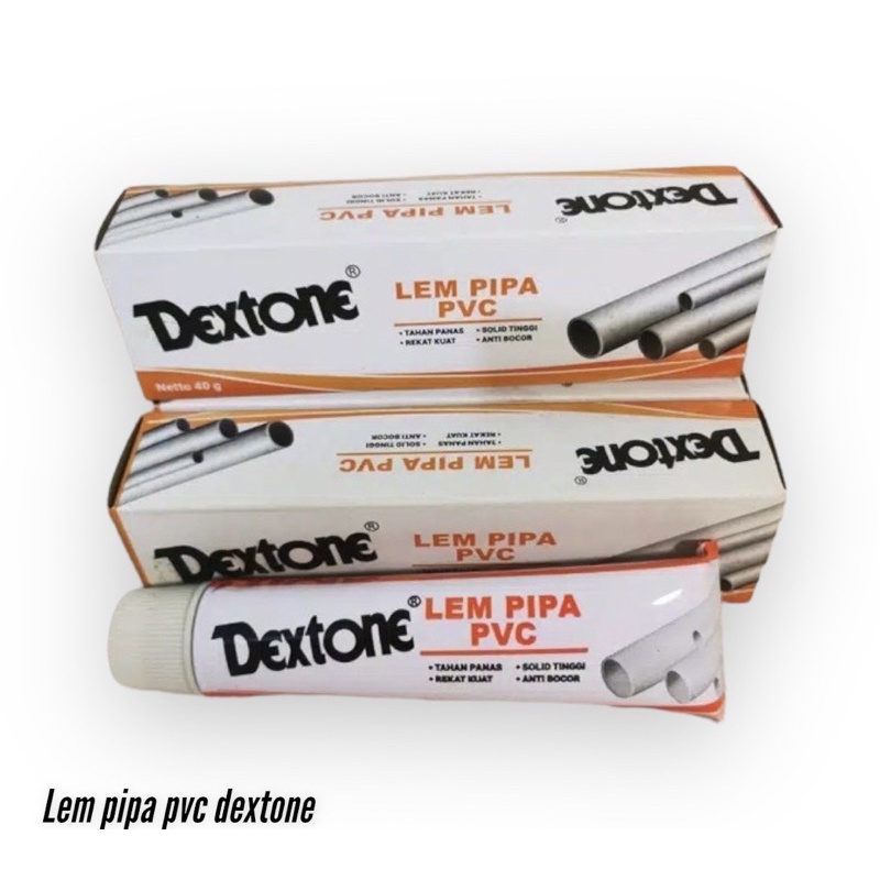 Lem pipa pvc paralon lem pipa Dextone