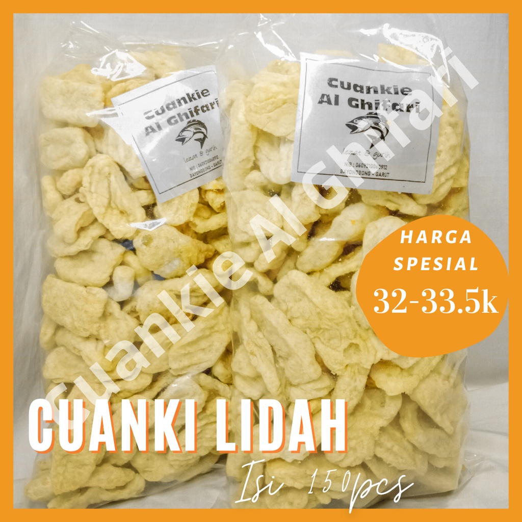 

ady78 TERMURAH Cuanki lidah isi 150 pcs bisa COD