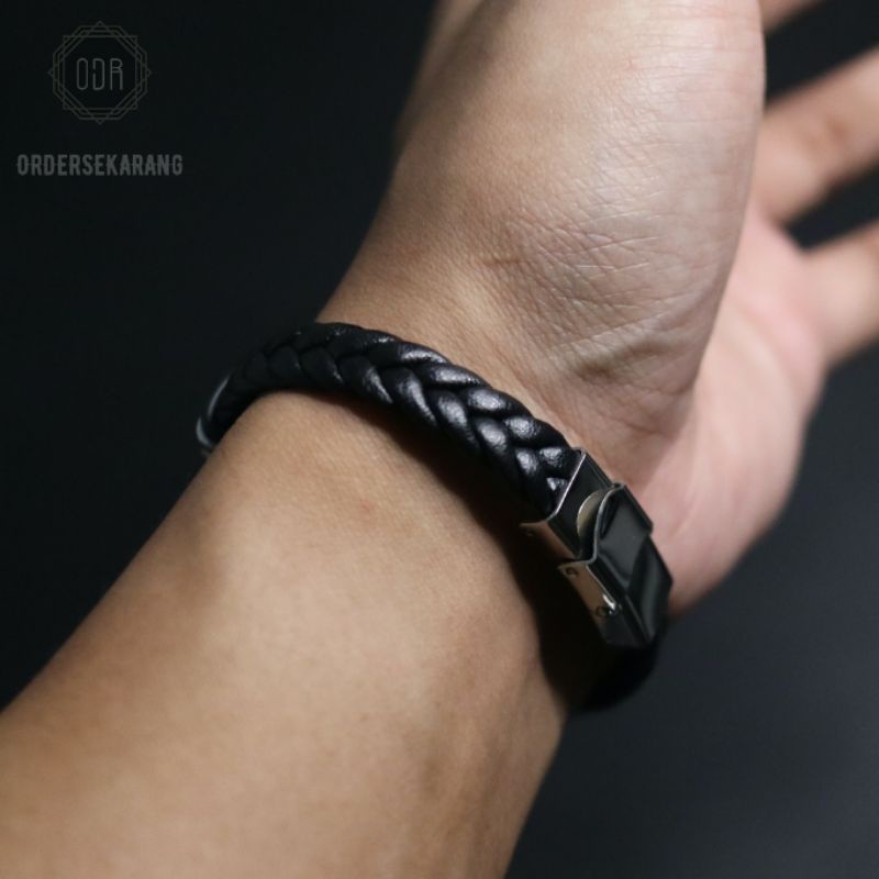 GELANG pria leather for man exclusive kulit