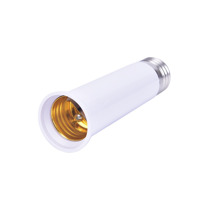 (LUCKID) Base Konverter Lampu LED E27 Ke E27