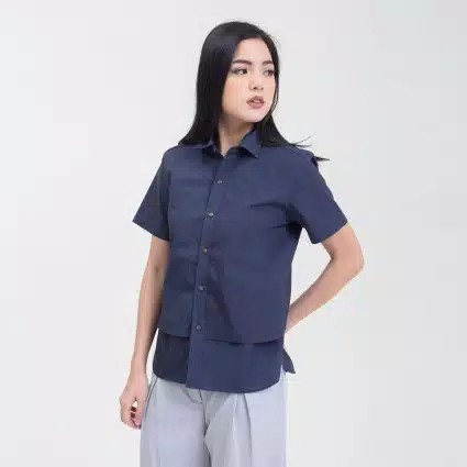 Kemeja Wanita Lengan Pendek Roepi Original 100%