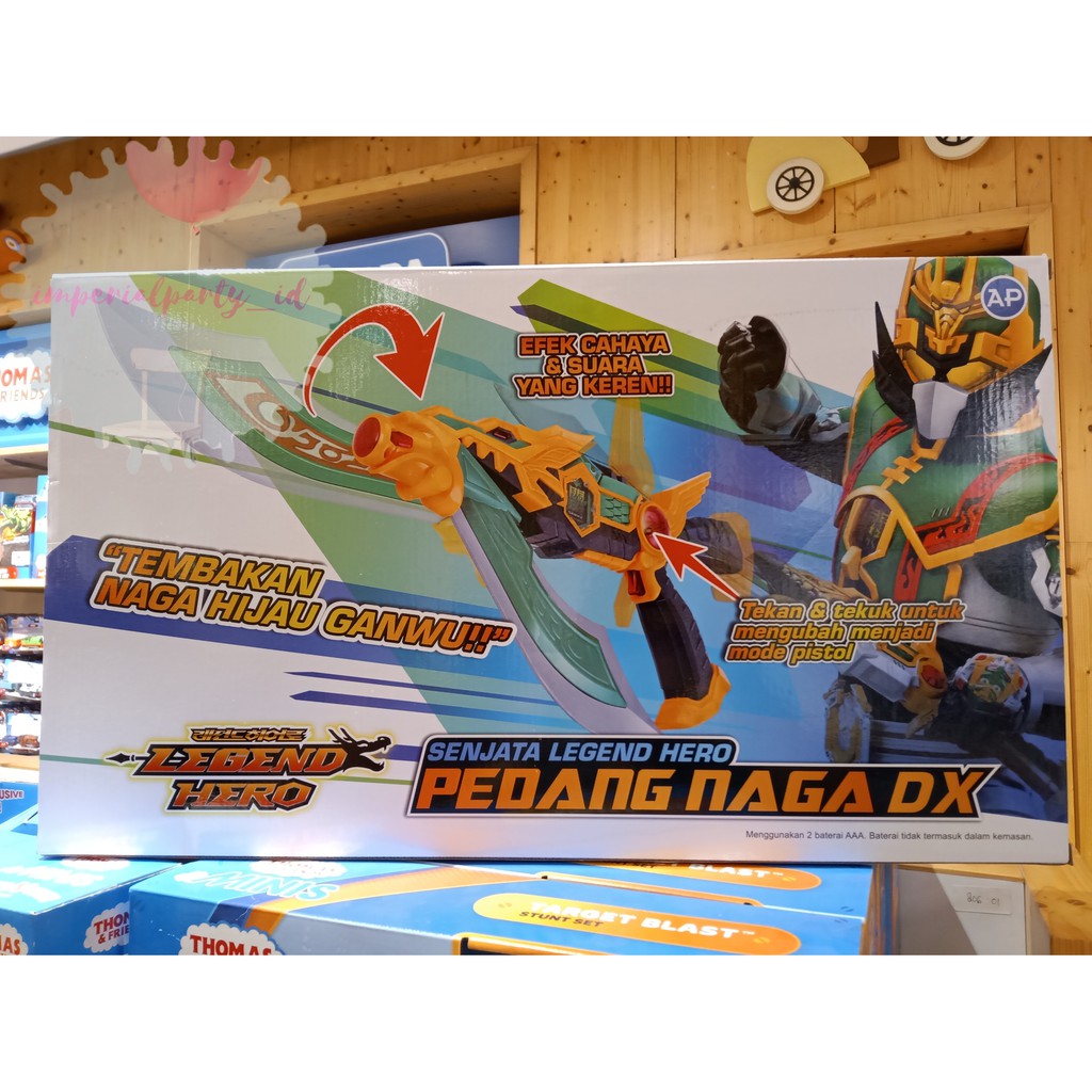Original Mainan Senjata Pedang Legend Hero DX