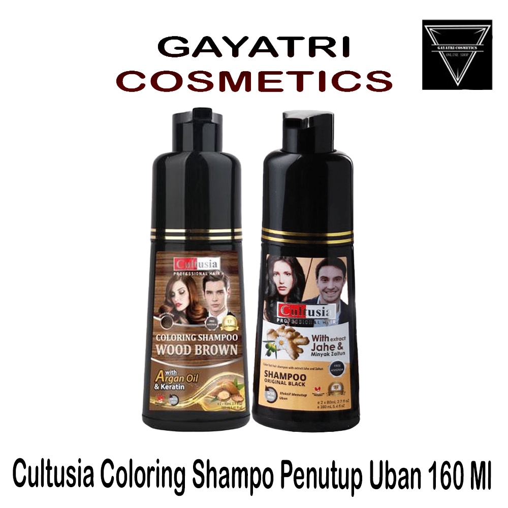 CULTUSIA SHAMPOO Penutup Uban 160ML ORIGINAL