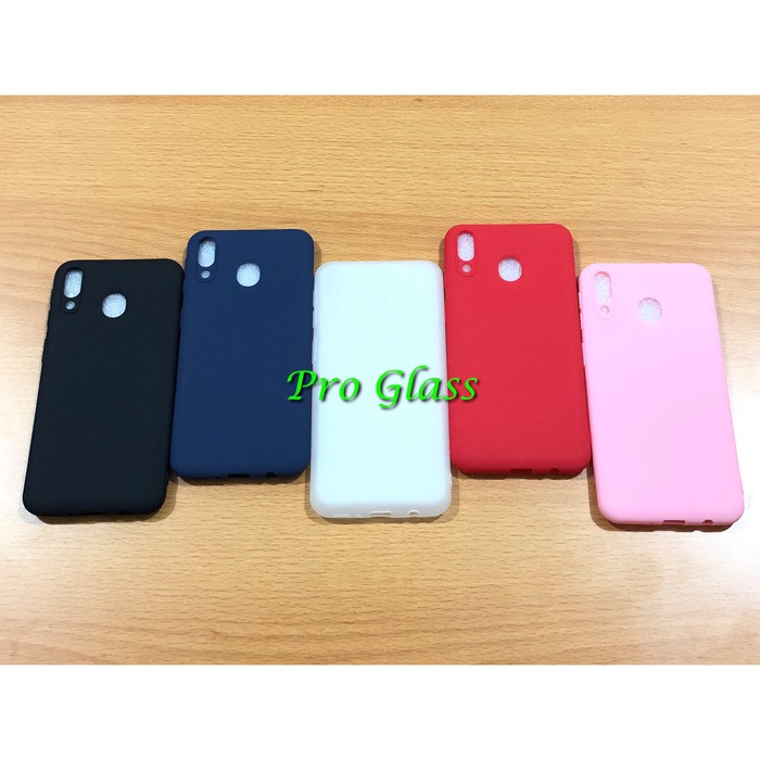 C107 Samsung M20 Colourful Ultrathin Silicone Case / Matte Case