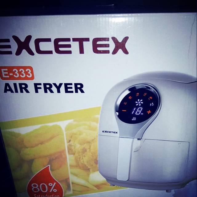Rp.3.750.000 Air Fryer Excetex by: Kuche ( goreng tanpa minyak) (serius?Nego OK)Kondisi Baru