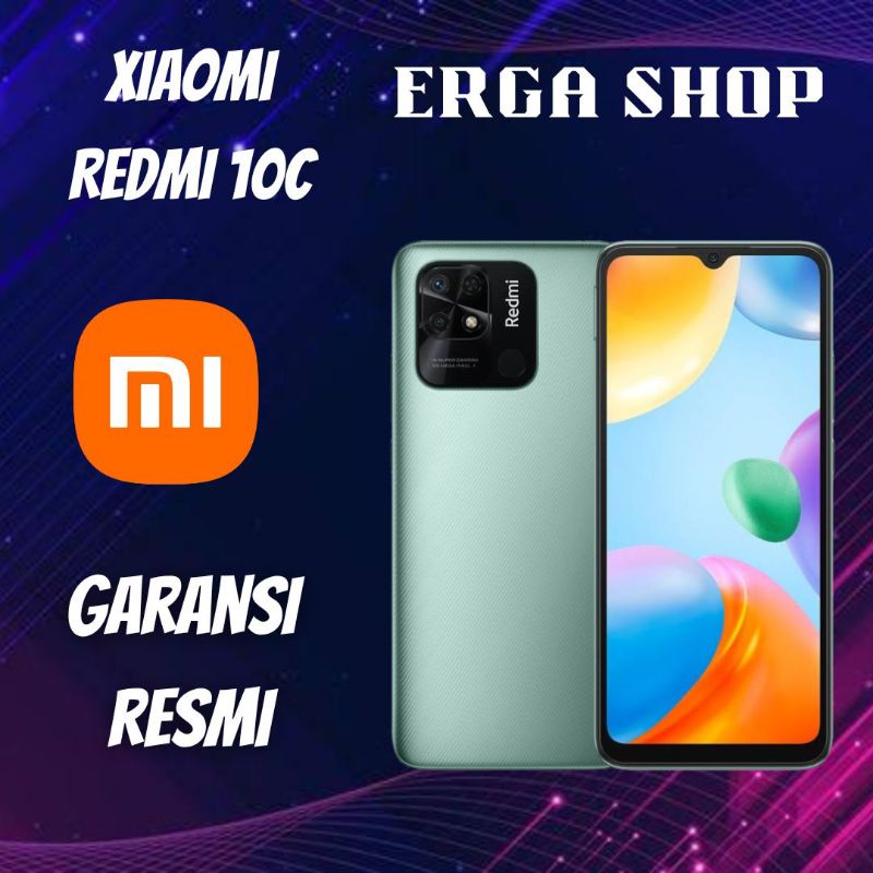 Xiaomi Redmi 10C 4/64 NEW Garansi Resmi