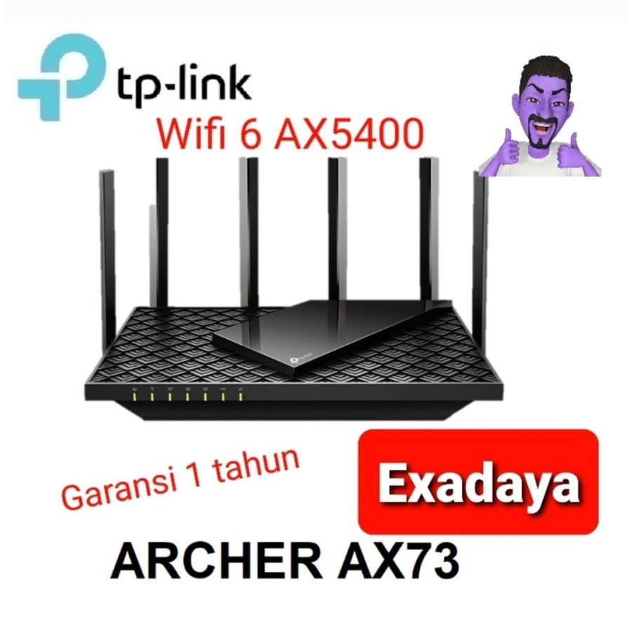 Tp-link Archer AX73 , AX5400 Wifi 6 Wireless Router Tplink AX 73 AX 5400