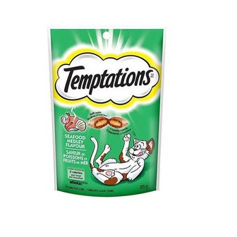 Whiskas Temptations Treats Seafood 85g