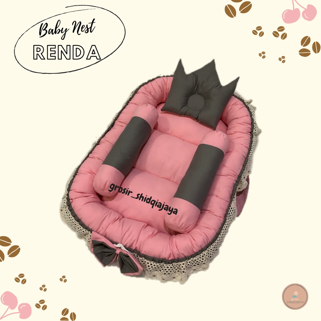 KASUR BAYI RENDA MURAH/BABYNEST KASUR SET KELAMBU |KADO BAYI MURAH | Kasur Bayi Murah