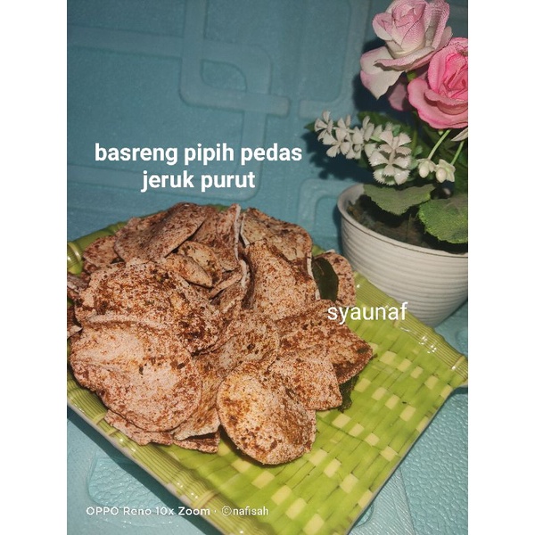 

basreng tipis pedas jeruk purut/original dijamin bikin ketagihan
