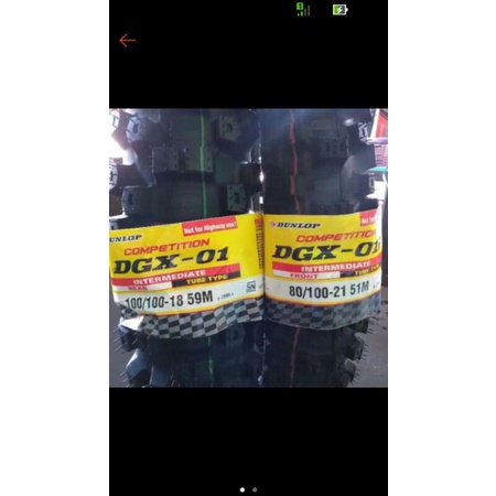 BAN DGX-01 RING 18/21 ukuran 18/100-21 & 100/100-18 BAN MOTOR