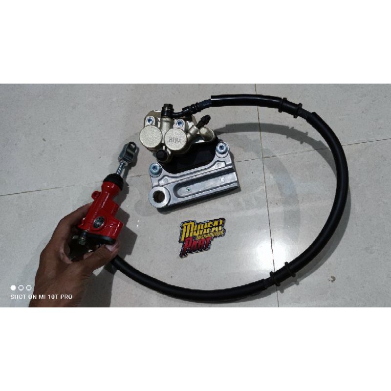 remset cakram belakang klx bf dtracker klx150