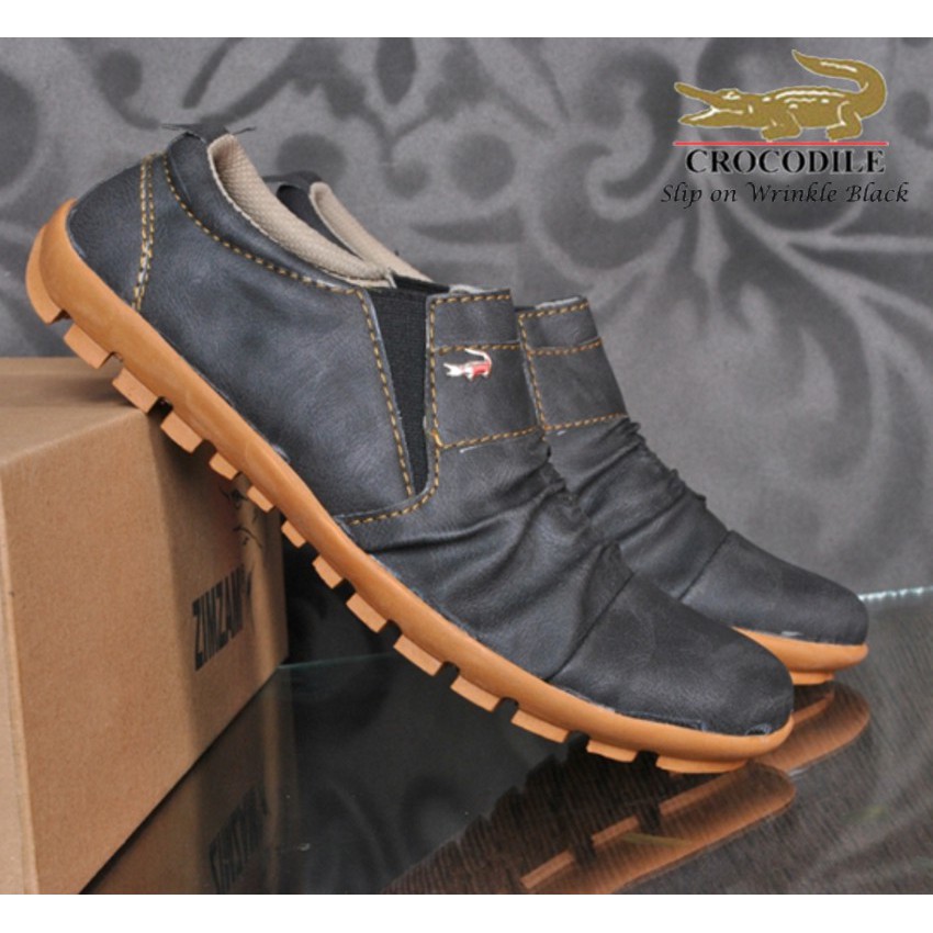 SEPATU PRIA SEPATU SLIP ON WRINKLE JENIFER