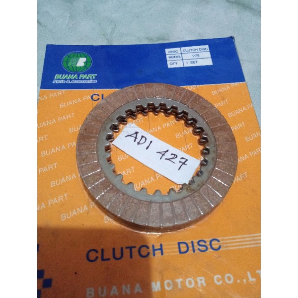 KAMPAS KOPLING PLAT KAIN KOPLING YAMAHA V75 V 75