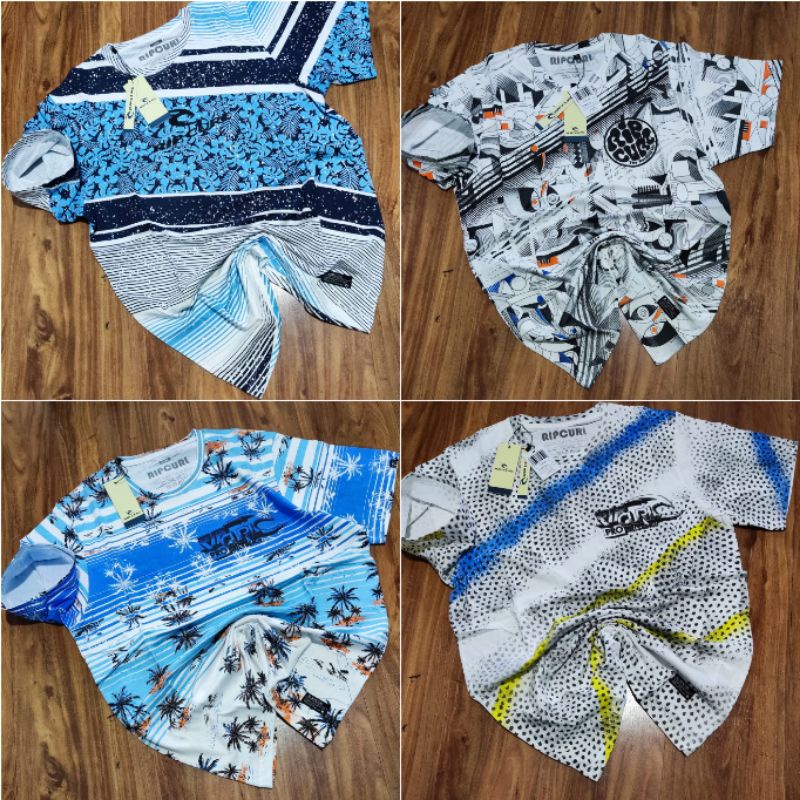 Kaos Distro ripcurl 716 premium / kaos fullprint surfing Murah