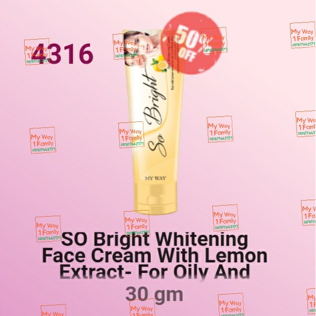 MY WAY So Bright Lemon Pencerah Kulit Berminyak