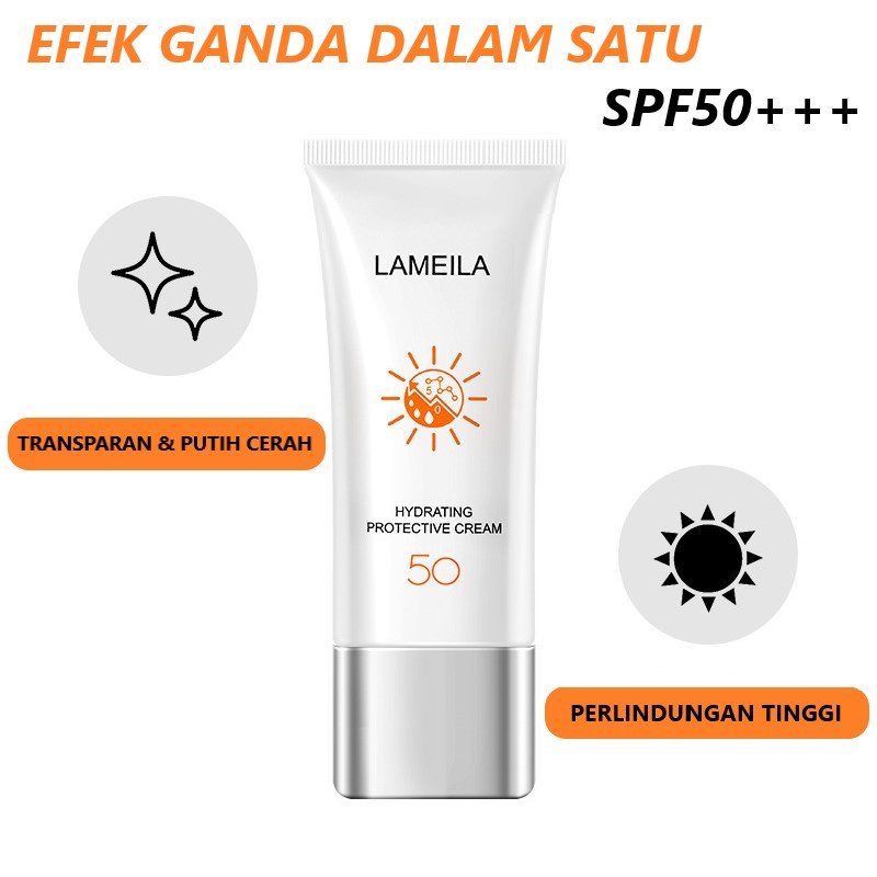 LAMEILA 3053 3058 3060 UV CREAM SPF50+++ HYDRATING PROTECTIVE CREAM