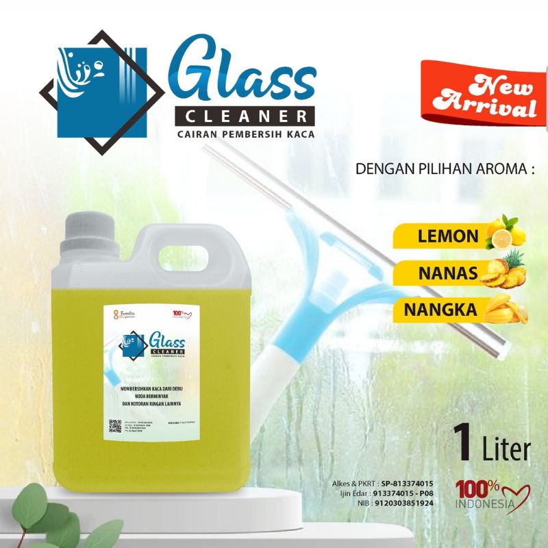 Pembersih Kaca aneka aroma kemasan jurigen 1 liter