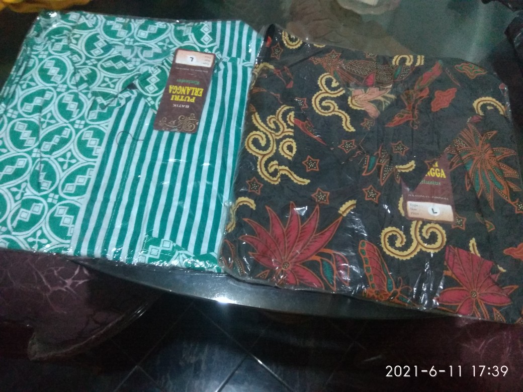 Promo Kemeja Batik Sb Collection Atasan Ilyasa Modern Lengan Pendek Pria