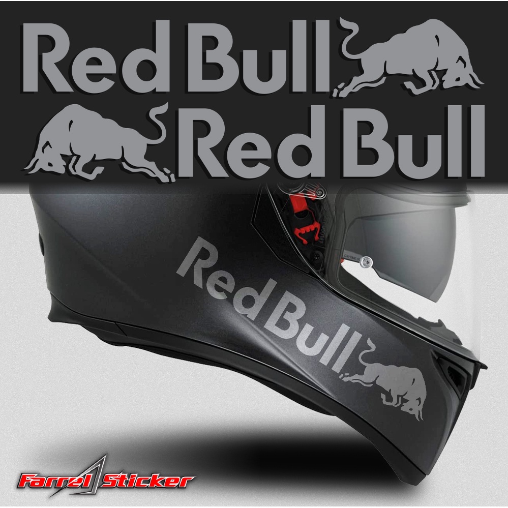 stiker red bull sticker REDBULL kanan kiri