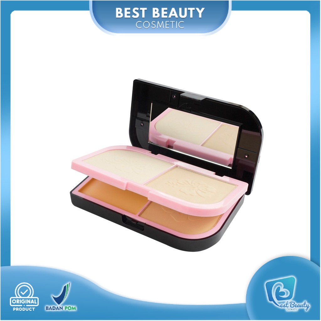 ★ BB ★ Implora Make Up Kit Complete Beauty care 502 - Compact Powder - Bedak Padat - Bedak