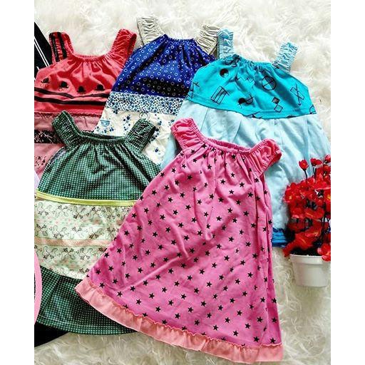 Dress Anak Perempuan 1-3 Tahun &amp; 4-6 Tahun