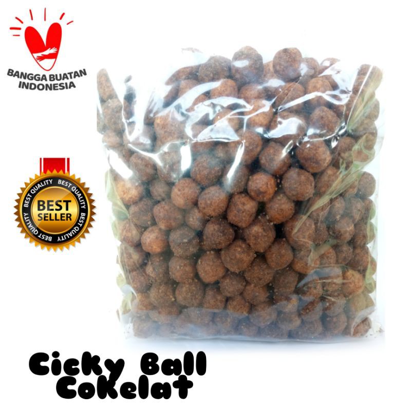 

Cicky Ball Cokelat 250 gram