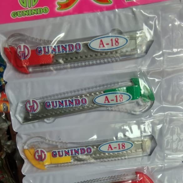 

CUTTER BESAR GUNINDO A-18 BENING TEBAL KUAT