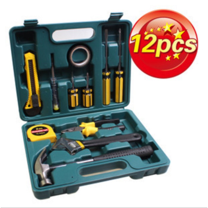 12 Pcs Tools Set Tool Kit Set Mobil Car Kendaraan Set Alat Kit