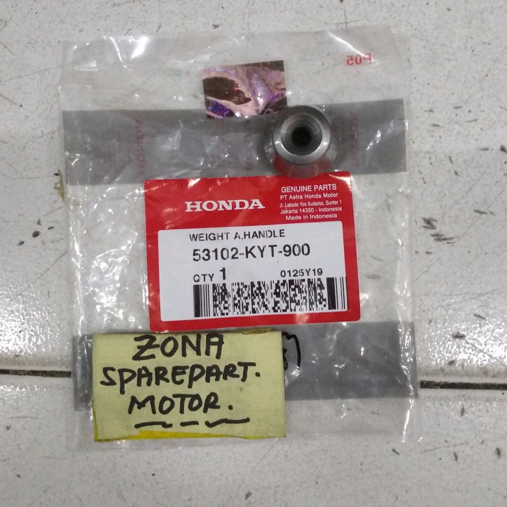 Jalu Stir Weight A Handle Scoopy warna Grey AHM 53102 KYT 900