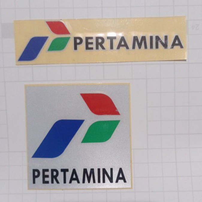 STICKER LOGO PERTAMINA CUTTING