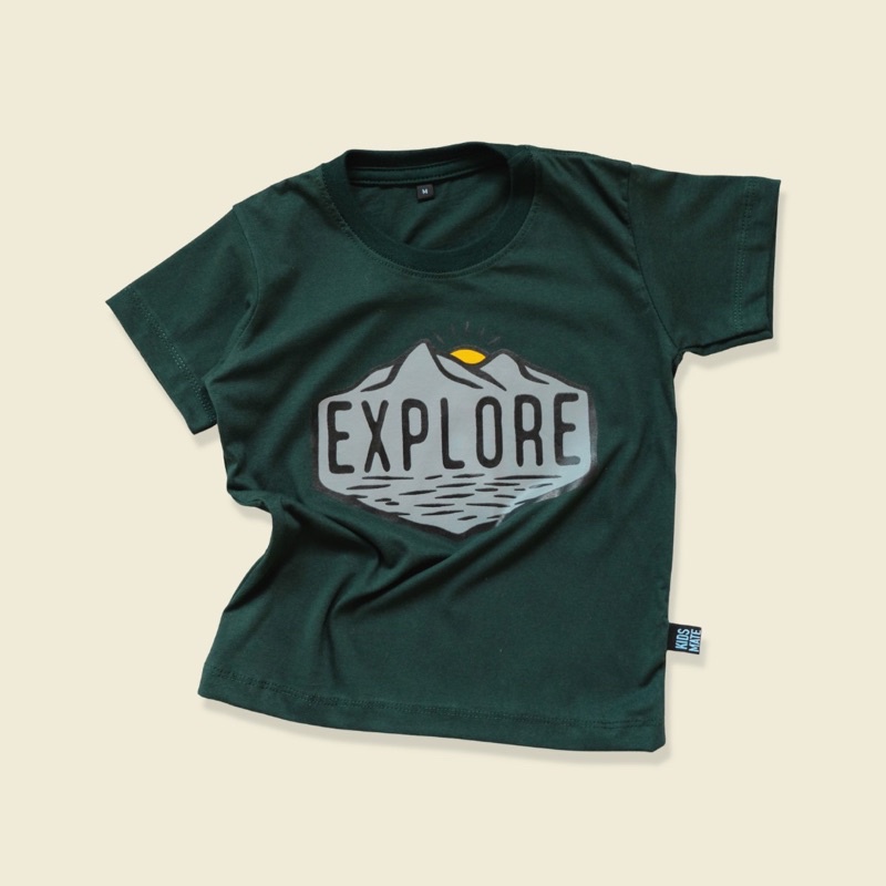 BAJU ANAK LAKI-LAKI 1-10TAHUN | KAOS ANAK LAKI-LAKI EXPLORE 1-10 TAHUN BY KIDS MATE