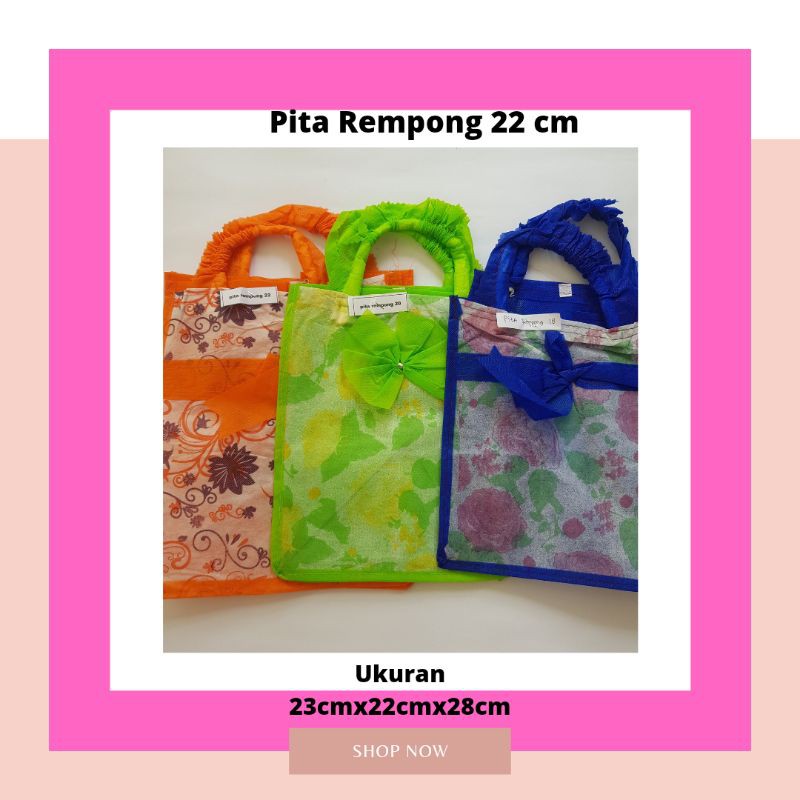 

Tas pita rempong 22 cm