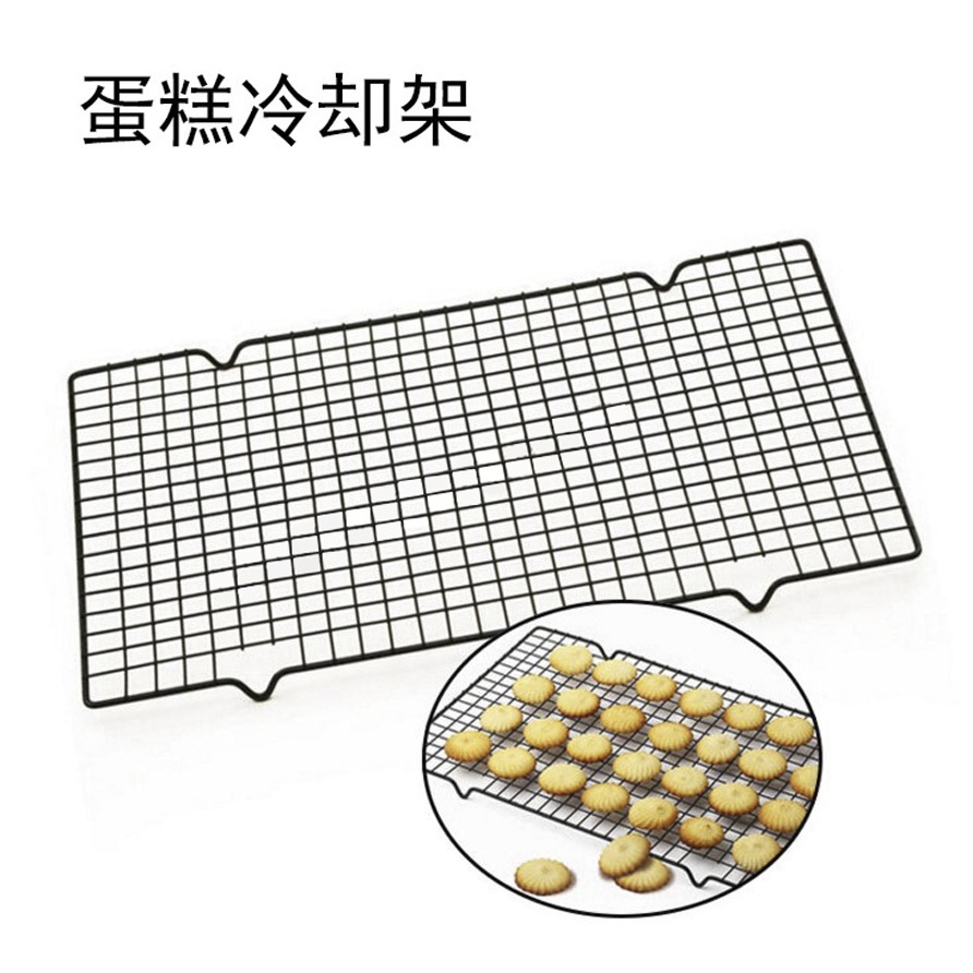 Cooling Rack Tatakan Kue Cake Single Rak Pendingin Biscuit Drying Net / Cooling Rack Grill Rak Cake Pendingin Kue Tatakan Grid 1 Tingkat Susun Peralatan Baking