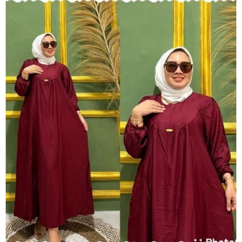 Midi Dress D_LIA twill