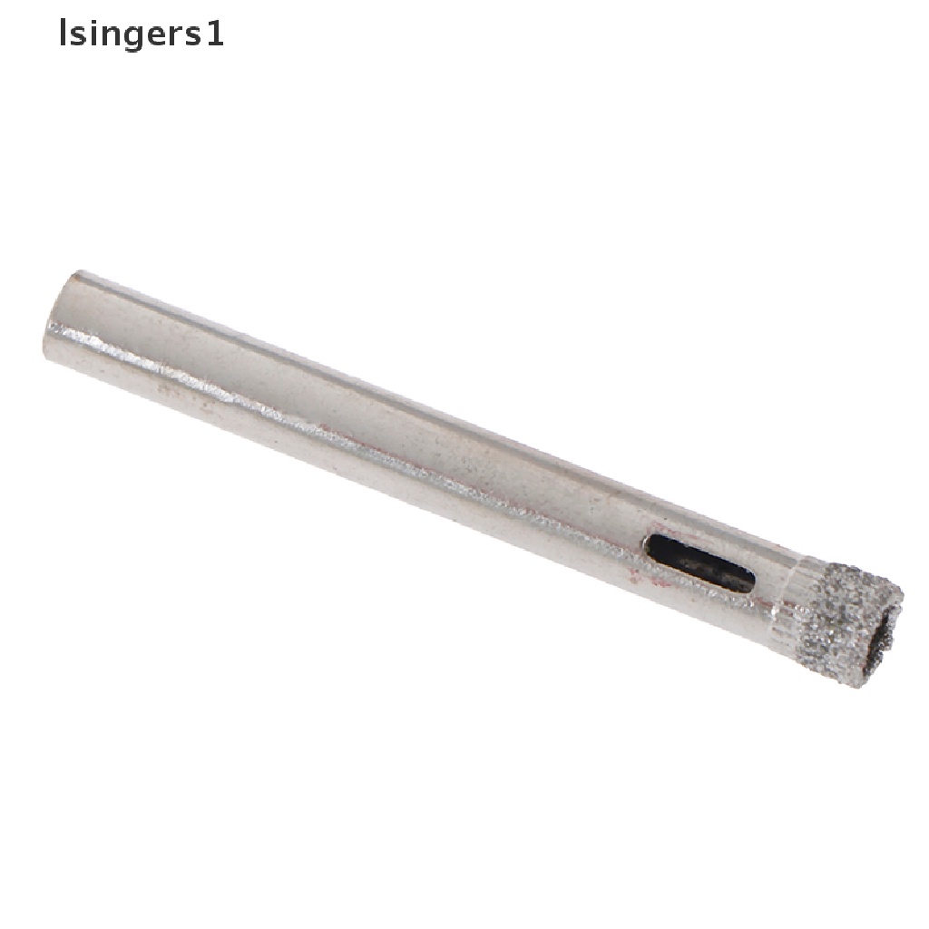 (lsingers1) 10pcs / Set Mata Bor Lapis Berlian 6mm Untuk Melubangi Kaca / Keramik