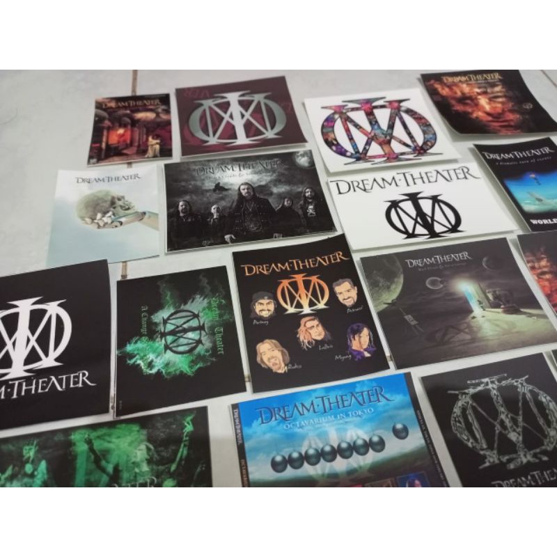 

Sticker Pack Dream Theater Vinyl Waterproof Series