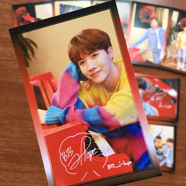 Photocard BTS - Hulu Japan