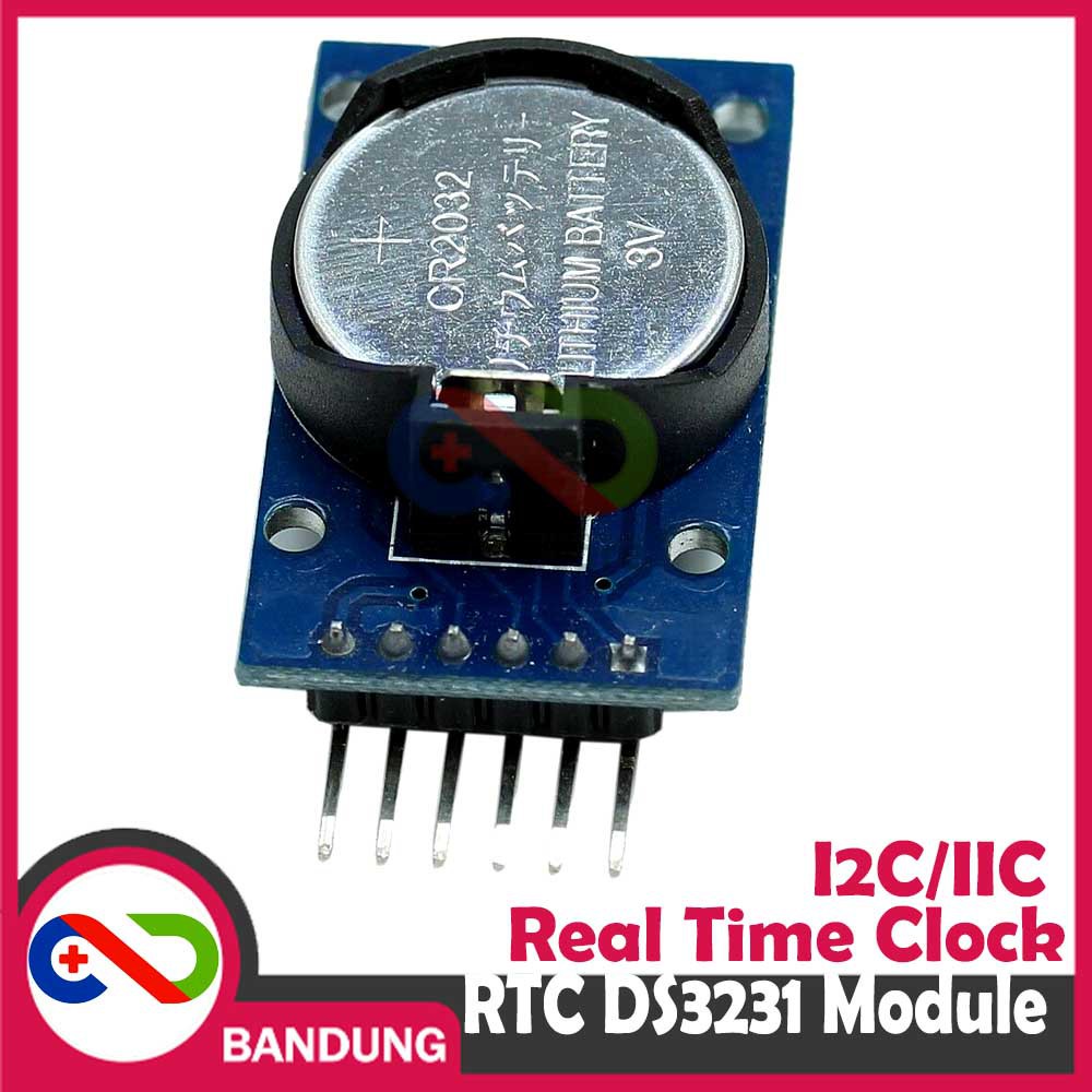 RTC DS3231 SERI SN REAL TIME CLOCK I2C + BATTERY MODULE MODUL DS3231SN