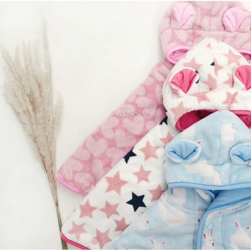 Cuddleme Baby Cape | Selimut Jaket Bayi | Cuddle Me Babycape | Blanket On the Go Carrier Gendongan