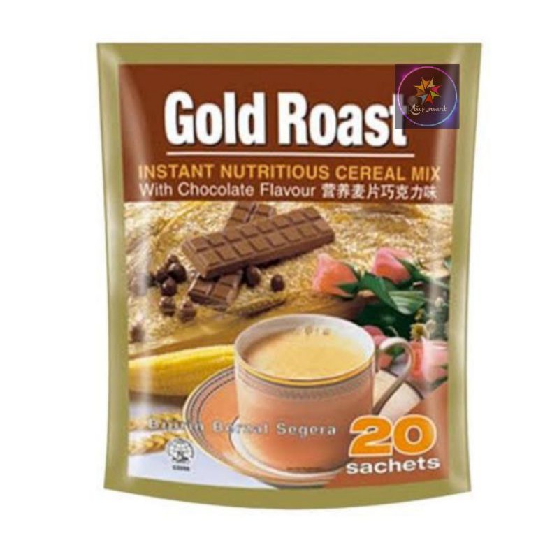 

Gold Roast Coklat Cereal Mix Instant 20 sachets/Import