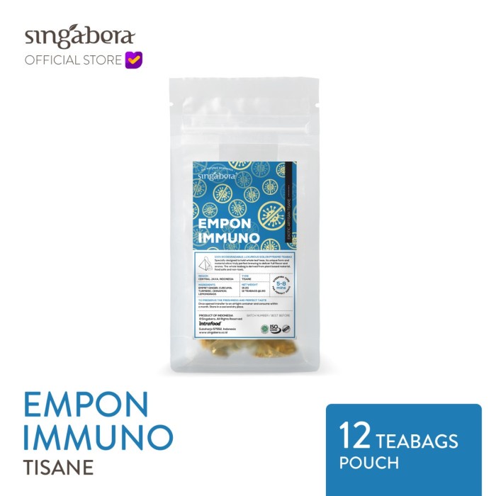 

Singabera Premium Tisane - Empon Immuno (1 pouch @ 12 teabag) (BERKUALITAS)