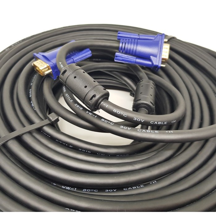 KABEL VGA 50M HIGH QUALITY (GOLD PLATED) / VGA 50 METER / VGA 50 M