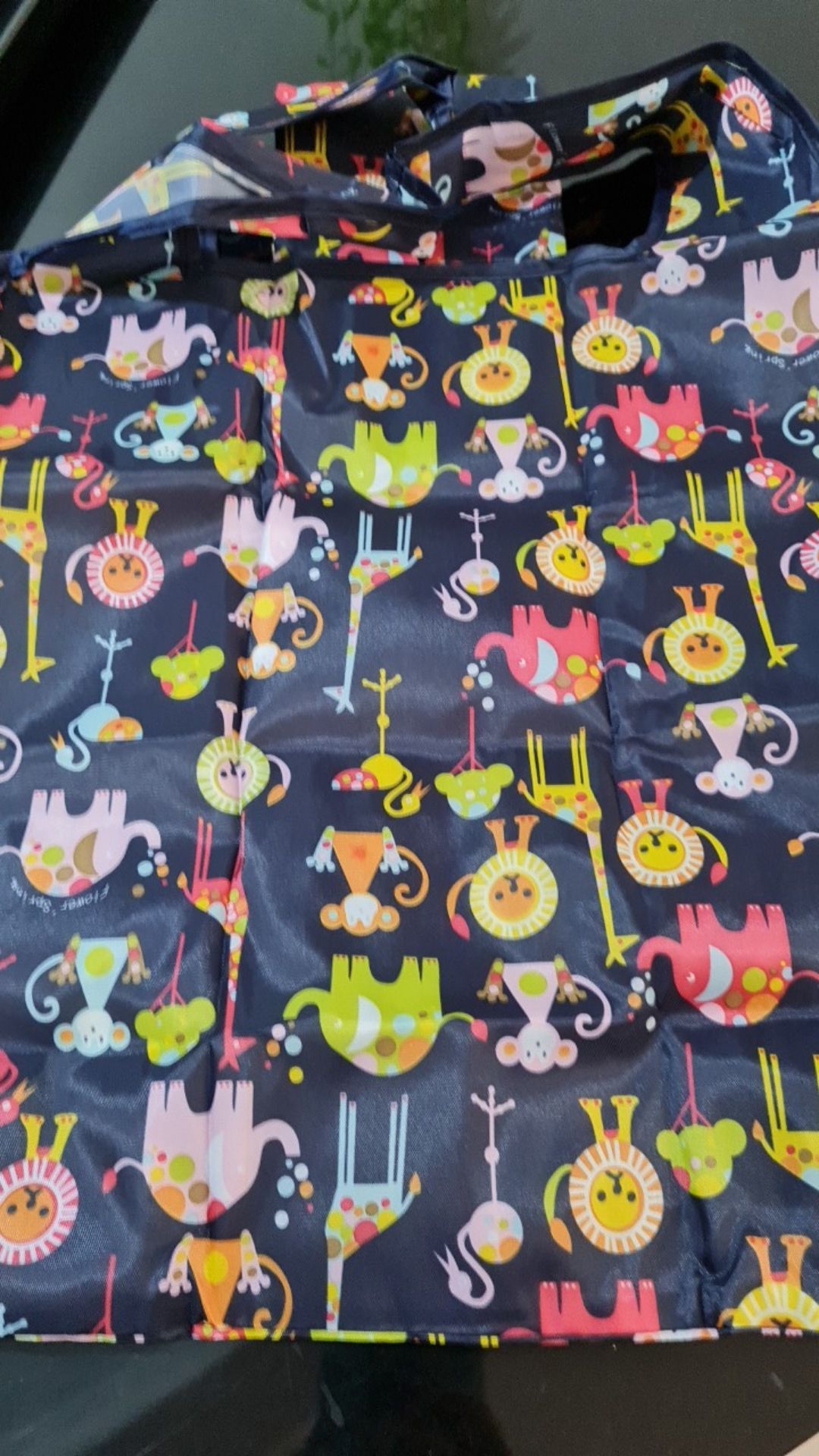 Tas Belanja Lipat / Tas Belanja Lipat Medium / Shopping Bag Lipat / Tas Lipat / Eco Bag - Motif 12