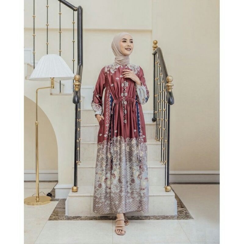 Sheilla dress by Geulis / Maroon L