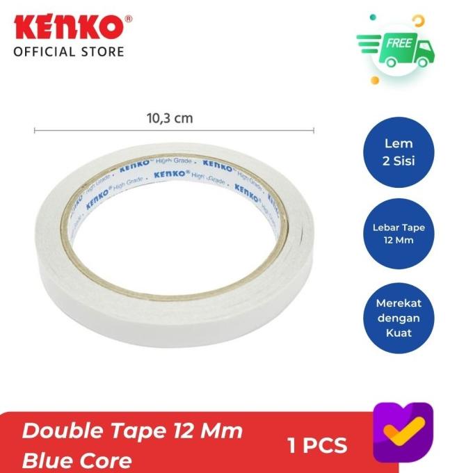 

KENKO DOUBLE TAPE 12 Mm - Blue Core High Grade