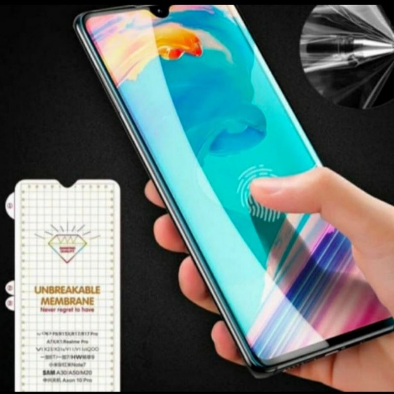 Oppo A16 anti gores hydrogel clear screen protector